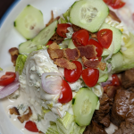 Wedge Salad & Steak Tips