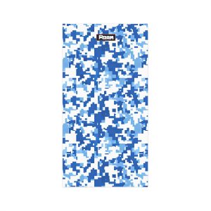 Blue camo, lightweight neck gator. – Style #1