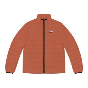 Cinnamon Bark – Men’s Puffer Jacket (AOP)