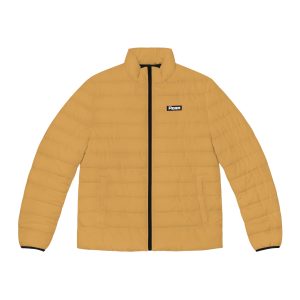 Golden Dune – Men’s Puffer Jacket (AOP)