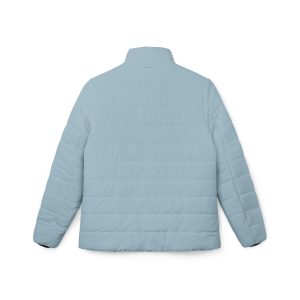 Mist Blue – Women’s Puffer Jacket (AOP)