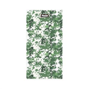 Green camo, lightweight neck gator.