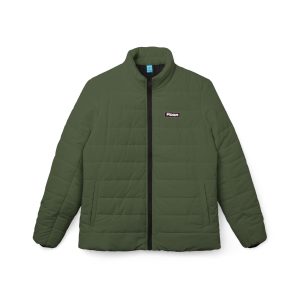 Moss Green – Women’s Puffer Jacket (AOP)